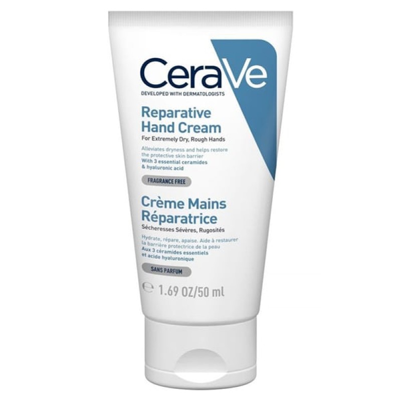 CeraVe Reparative Hand Cream Επανορθωτική Κρέμα Χεριών, 50ml 