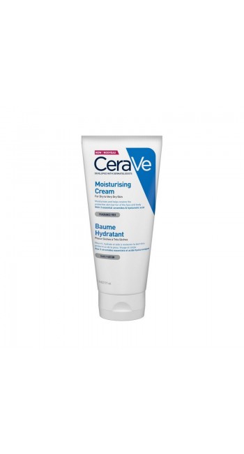 CeraVe Moisturizing Cream Ενυδατική Κρέμα για Ξηρό/Πολύ Ξηρό Δέρμα, 177ml