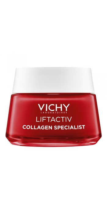 Vichy Liftactiv Collagen Specialist Αντιγηραντική Κρέμα Προσώπου με Βιοπεπτίδια με Υπέροχη Υφή, 50ml