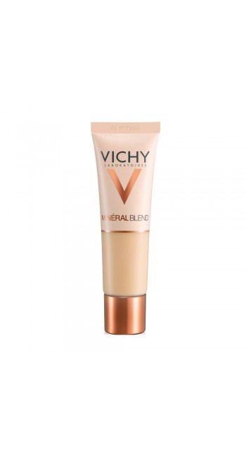 Vichy MineralBlend Hydrating Fluid Foundation No.03 Gypsum με Υδάτινη Βάση για Λαμπερή Επιδερμίδα & 16ωρο Κράτημα, 30ml