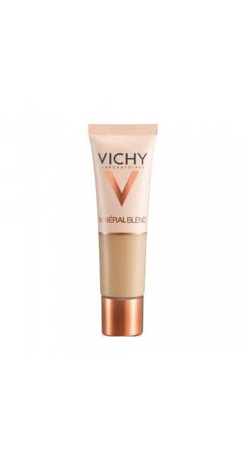 Vichy MineralBlend Hydrating Fluid Foundation No.09 Cliff με Υδάτινη Βάση για Λαμπερή Επιδερμίδα & 16ωρο Κράτημα, 30ml