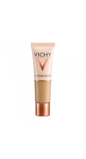 Vichy MineralBlend Hydrating Fluid Foundation No.12 Sienna με Υδάτινη Βάση για Λαμπερή Επιδερμίδα & 16ωρο Κράτημα, 30ml