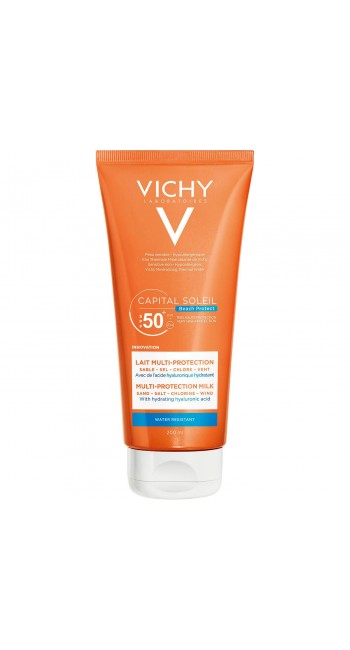 Vichy Capital Soleil Beach Protect SPF50+ Multi-Protection Milk Face & Body 200ml 