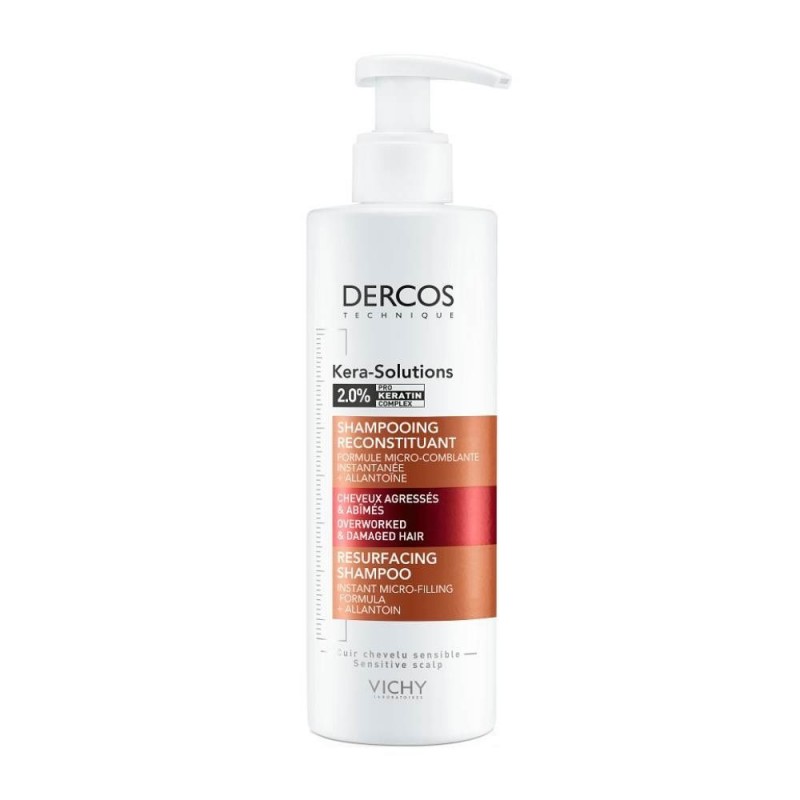 Vichy Dercos Kera-Solutions Shampoo for Dry, Damaged Hair, 250ml
