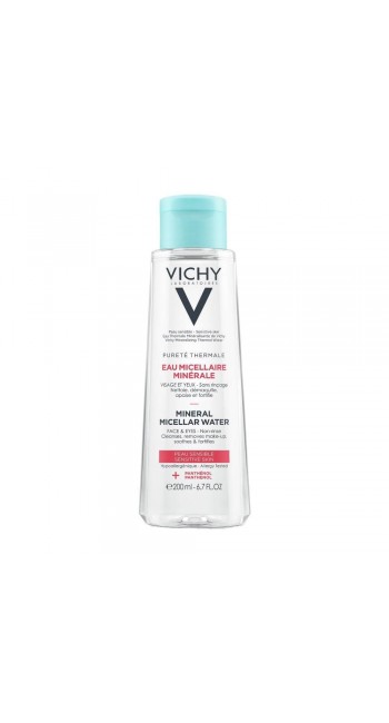 Vichy Purete Thermale Mineral Micellar Water Ευαίσθητο Δέρμα Προσώπου & Μάτια 200ml