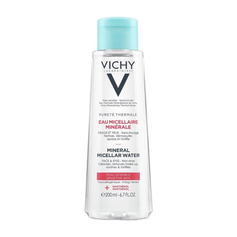 Vichy Purete Thermale Mineral Micellar Water Ευαίσθητο Δέρμα Προσώπου & Μάτια 200ml