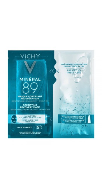 Vichy Mineral 89 Tissue Mask, Μάσκα Ενυδάτωσης 29gr 