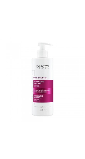 Vichy Dercos Densi-Solutions Thickening Shampoo Σαμπουάν Πύκνωσης για Αδύναμα & Λεπτά Μαλλιά, 400ml