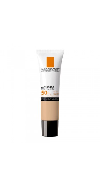 La Roche Posay Anthelios Mineral One Daily Cream SPF50+ Αντηλιακή Ενυδατική Κρέμα Προσώπου Με Χρώμα Medium 02, 30ml