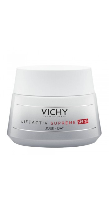 Vichy Liftactiv Supreme SPF30 Αντιγηραντική Κρέμα Προσώπου για Μείωση των Ρυτίδων, πιο Σφριγηλή & Ανορθωμένη Επιδερμίδα, 50ml
