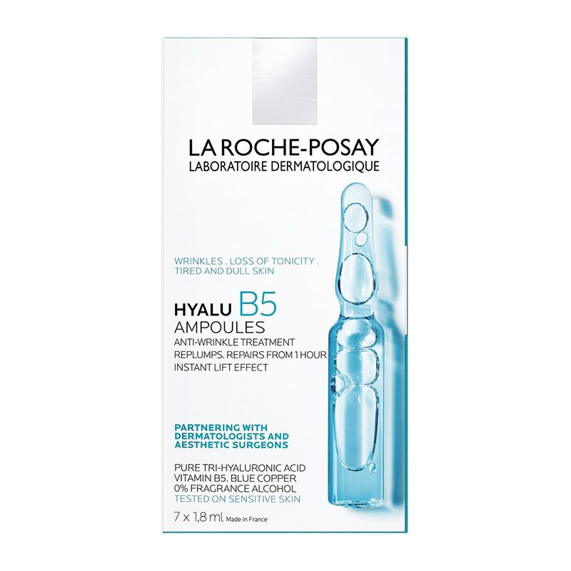 La Roche Posay Hyalu B5 Αμπούλα με Αντιρυτιδικό & Επανορθωτικό Συμπύκνωμα, 7*1.8ml