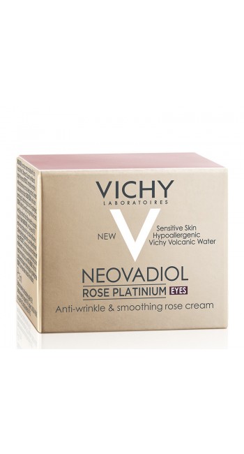 Vichy Neovadiol Rose Platinum Eyes Αντιγηραντική Κρέμα Ματιών, 15ml