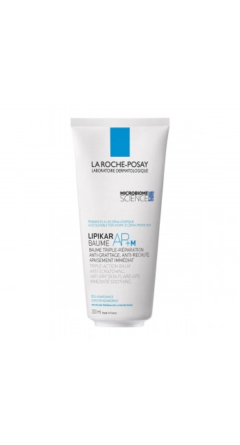 La Roche-Posay Lipikar Baume AP+M Μαλακτικό Βάλσαμο με Τριπλή Δράση Ενάντια στο Κνησμό Ιδανικό Ακόμα & για Νεογνά (Eco Pack), 200ml