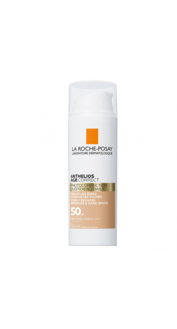 La Roche-Posay Αnthelios Age Correct SPF50 Αντηλιακό Προσώπου Κατά των Σημαδιών Γήρανσης με Χρώμα, 50ml