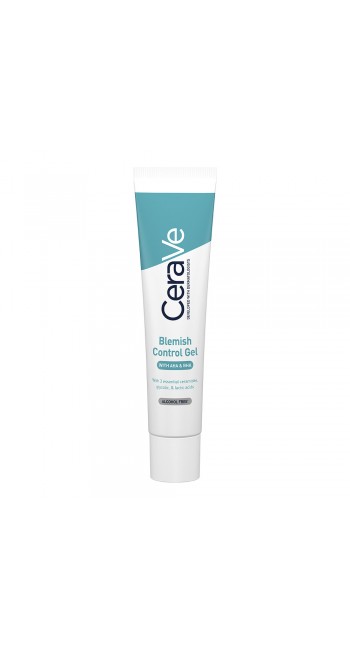 CeraVe Blemish Control Gel Moisturiser Ενυδατική Κρέμα Προσώπου για Επιδερμίδες με Ατέλειες, 40ml