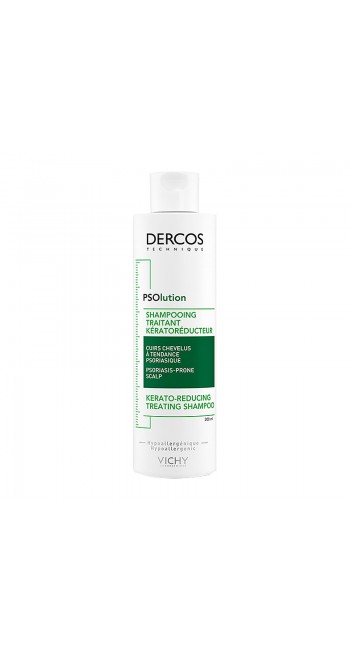 Vichy Dercos PSOlution Shampoo Keratoreducing Treatment Σαμπουάν για Τριχωτό με Τάση Ψωρίασης, 200ml