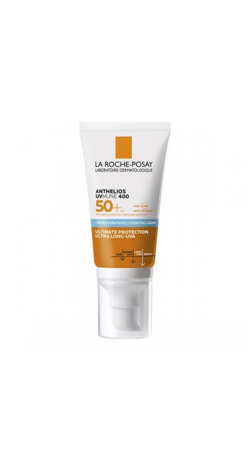 La Roche Posay Anthelios Uvmune 400 Hydrating Cream SPF50+ Αντηλιακή Ενυδατική Κρέμα Προσώπου με Άρωμα, 50ml