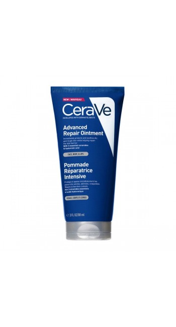 CeraVe Advanced Repair Ointment Επανορθωτική Αλοιφή για Πρόσωπο, Σώμα & Χείλη, 88ml