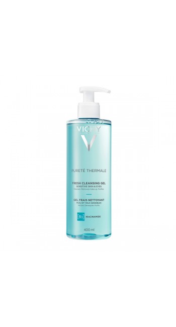 Vichy Purete Thermale Fresh Cleansing Gel Καθαρισμού Προσώπου & Ματιών, 400ml