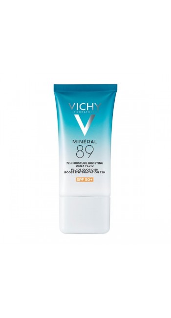 Vichy Mineral 89 72h Moisture Boosting Daily Fluid SPF50+ Ενυδατική Κρέμα Προσώπου, 50ml