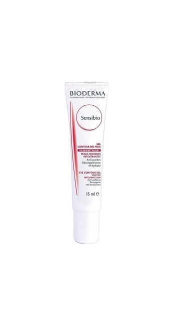 Bioderma Sensibio Καταπραϋντική Κρέμα Ματιών σε Μορφή Τζελ για Ευαίσθητο έως & Αλλεργικό Δέρμα, 15ml