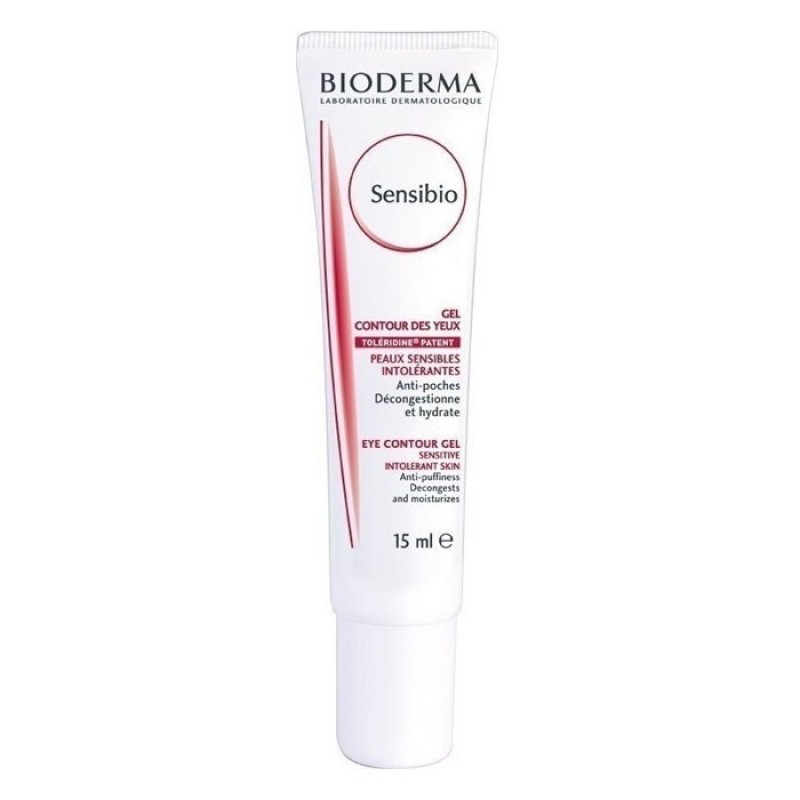 Bioderma Sensibio Καταπραϋντική Κρέμα Ματιών σε Μορφή Τζελ για Ευαίσθητο έως & Αλλεργικό Δέρμα, 15ml