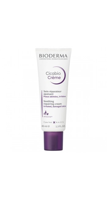 Bioderma Cicabio Creme Καταπραϋντική Ενυδατική & Επανορθωτική Κρέμα Ανάπλασης για Τραυματισμένο Δέρμα για Βρέφη, Παιδιά & Ενήλικες, 40ml