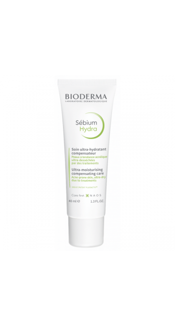 Bioderma Sebium Hydra Εξαιρετικά Ενυδατική Κρέμα για Πολύ Ξηρό με Τάση Ακμής Δέρμα, 40ml