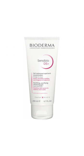 Bioderma Sensibio DS Gel Moussant / DS Foaming Τζελ Καθαρισμού για Επιδερμίδες με Λιπαρότητα & Απολέπιση, 200ml