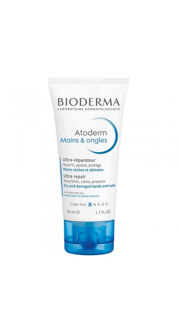 Bioderma Atoderm Καταπραϋντική & Επανορθωτική Κρέμα Χεριών 50ml