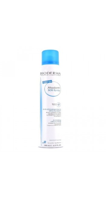 Bioderma Atoderm SOS Spray με Αντικνησμώδη Καταπραϋντική Δράση για Πολύ Ξηρό & Ευαίσθητο Δέρμα, 200ml