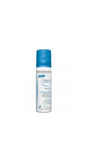 Bioderma Atoderm SOS Spray για τον Κνησμό, 50ml 