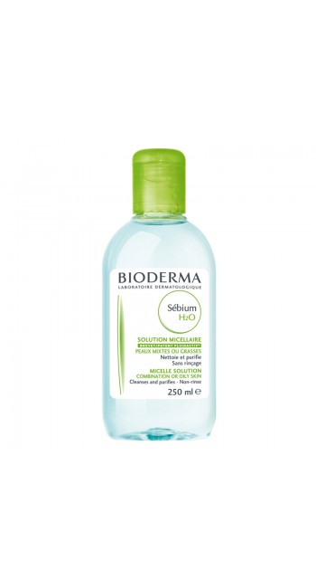 Bioderma Sebium H2O Δερματολογικό Νερό Καθαρισμού Micellaire Απομακρύνει το Μακιγιάζ & Ρύπους Μεικτό/Λιπαρό ή με Τάση Ακμής Δέρμα, 250ml