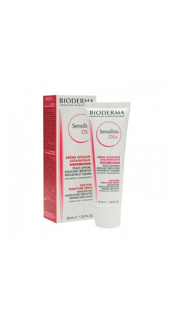 Bioderma Sensibio Ds Plus Creme - Κρέμα Περιποίησης για Επιδερμίδες με Λιπαρότητα και Απολέπιση, 40ml