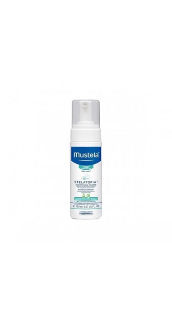 Mustela Stelatopia Foam Shampoo Σαμπουάν σε μορφή Aφρού, 150ml