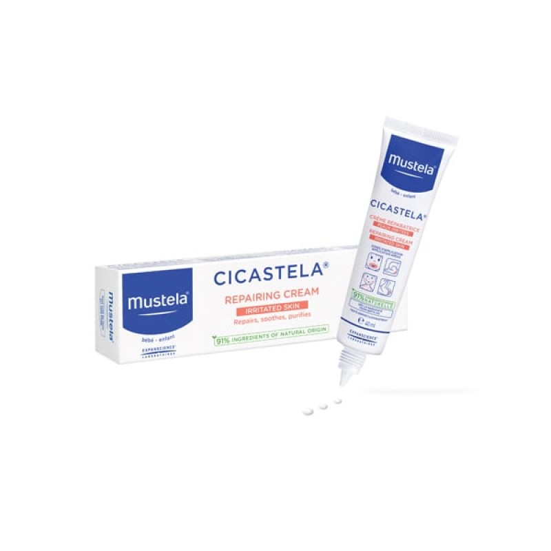 Mustela Cicastela Κρέμα Ανάπλασης, 40ml 