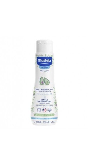 Mustela Απαλό Αφροντούς για Σώμα & Μαλλιά, 200ml 