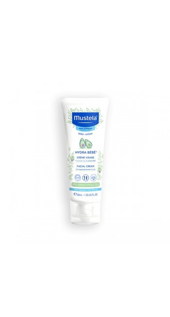 Mustela Hydra Bebe Facial Cream Κρέμα Ενυδάτωσης Προσώπου, 40ml