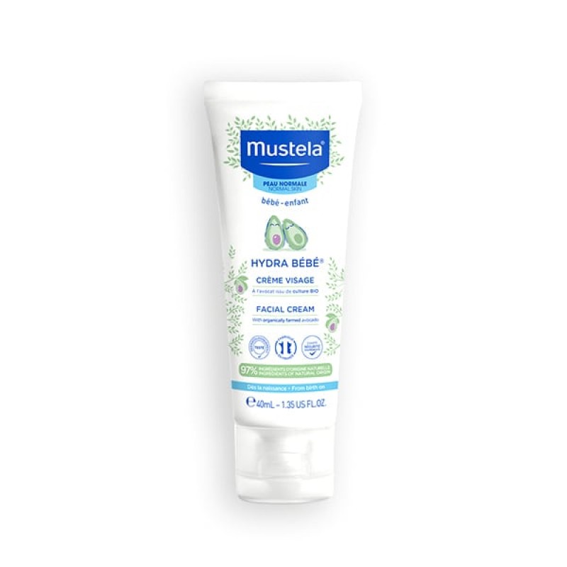 Mustela Hydra Bebe Facial Cream Κρέμα Ενυδάτωσης Προσώπου, 40ml