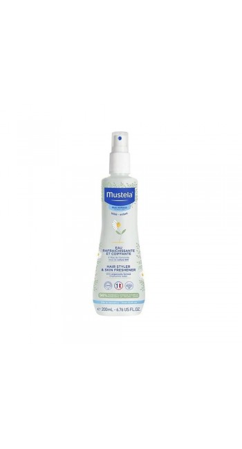 Mustela Hair Styler & Skin Freshener Δροσιστικό Νερό με Χαμομήλι για Βρέφη, 200ml