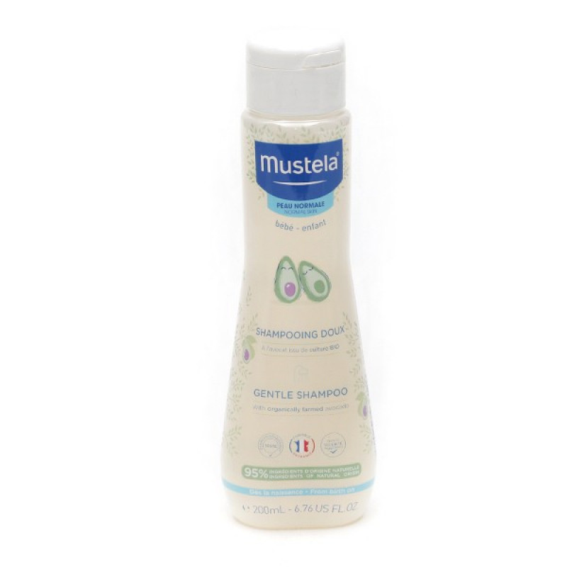 Mustela Bebe Απαλό Σαμπουάν Για Κανονικό Δέρμα 0m+, 200ml