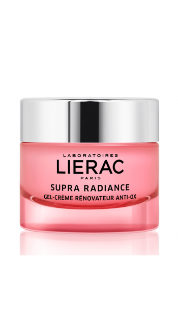 Lierac Supra Radiance Anti-ox Gel - Creme, Ενυδατική Κρέμα Προσώπου Ανανέωσης & Λάμψης Για Κανονικές - Μεικτές Επιδερμίδες, 50ml