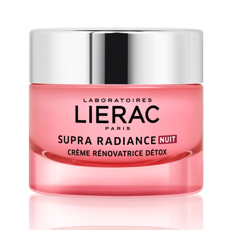 Lierac Supra Radiance Night Creme, Κρέμα Νύχτας Για Αποτοξίνωση & Ανανέωση, 50ml