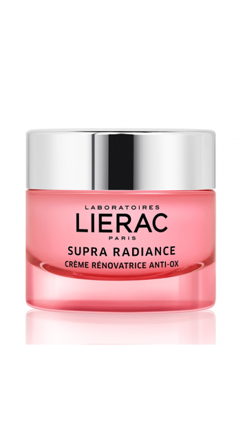 Lierac Supra Radiance Anti-ox Creme, Ενυδατική Κρέμα Προσώπου Ανανέωσης & Λάμψης Για Κανονικές - Ξηρές Επιδερμίδες, 50ml