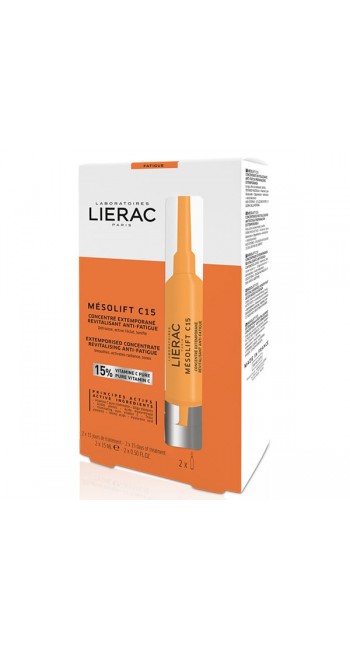 Lierac Mesolift C15 Extemporised Concentrate Revitalizing Anti-Fatigue 2x15ml