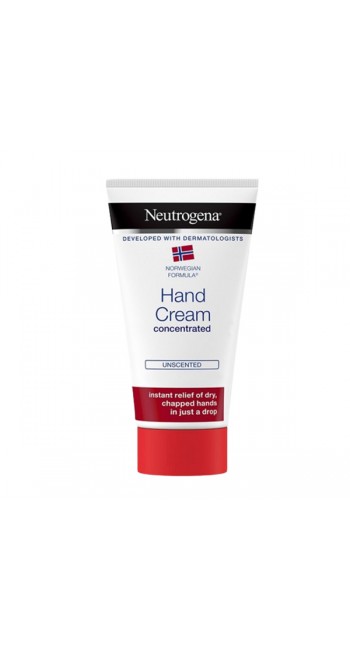 Neutrogena Hand Cream Unscent Ενυδατική Κρέμα Χεριών Χωρίς Άρωμα, 75ml