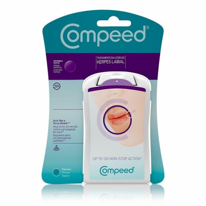 Compeed Επιθέματα για την Αντιμετώπιση του Επιχείλιου Έρμητος 15 τεμάχια