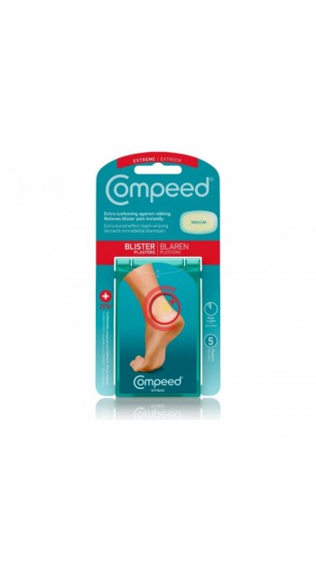 Compeed Επιθέματα Για Έντονες Φουσκάλες Medium Extreme, 5τμχ 