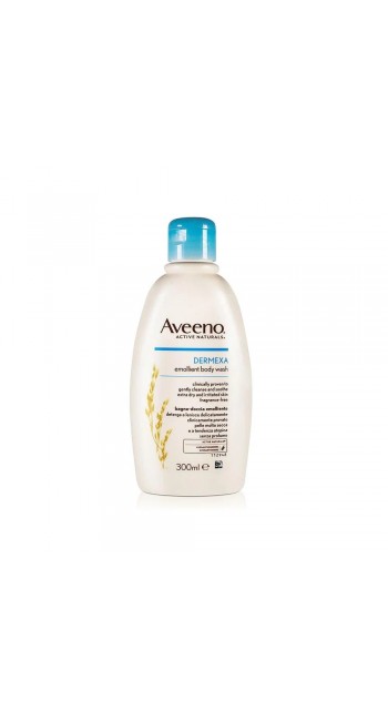 Aveeno Dermexa Daily Emollient Ενυδατικό Υγρό Καθαρισμού Σώματος, 300ml 