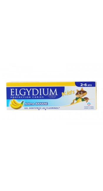 Elgydium Kids Banana Οδοντόκρεμα 500ppm Ιόντων Φθορίου για Παιδιά με γεύση Μπανάνα, 50ml